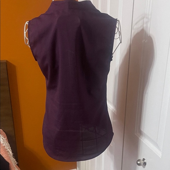 Cleo Purple Ruffle Blouse – XS Petite - Picture 6 of 11